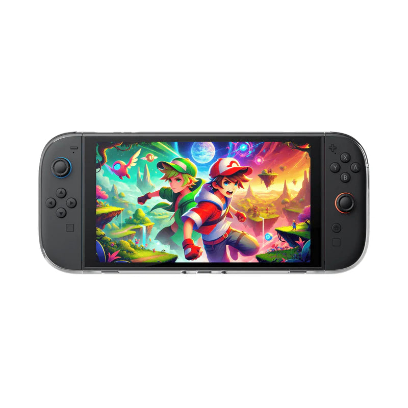 Official JSAUX Split Transparent Ergonomic Protective Case for Nintendo Switch 2
