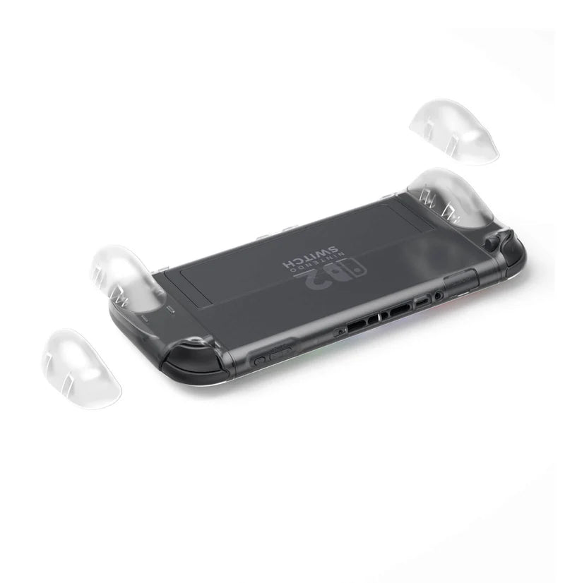 Official JSAUX Split Transparent Ergonomic Protective Case for Nintendo Switch 2