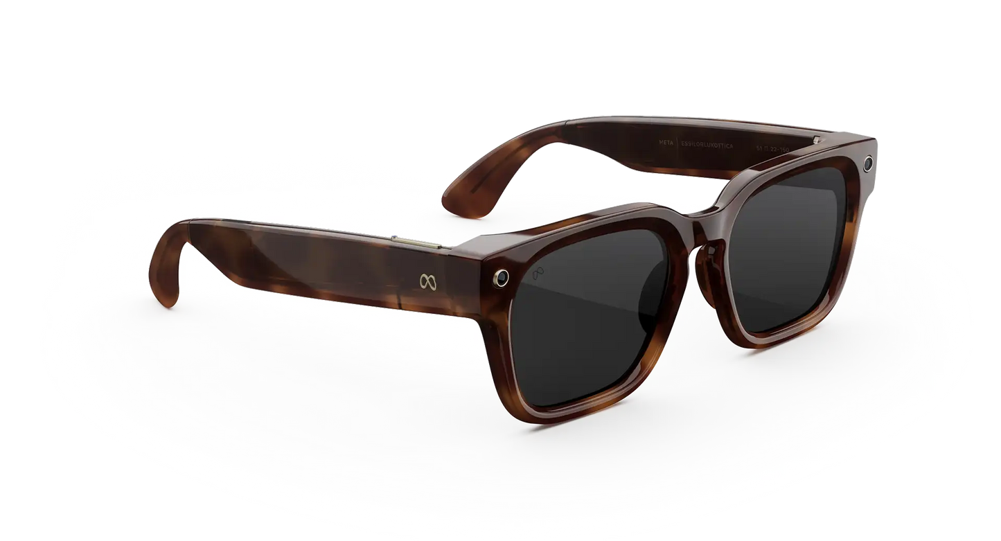 Meta Glasses Fury 2026 Standard / Adjustable Bridge / Clear Polarized Transitions lenses