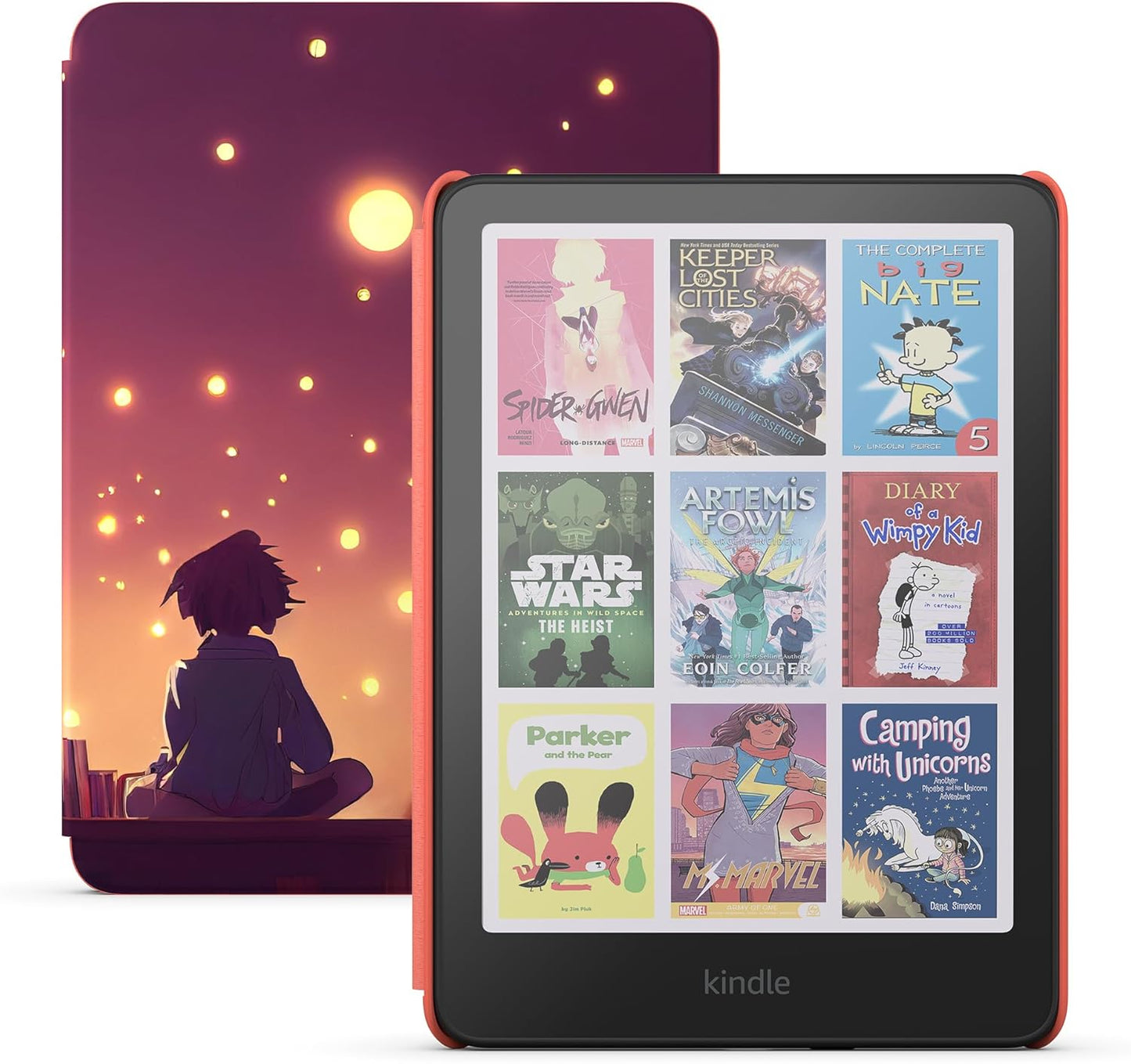 Amazon Kindle Colorsoft Kids ( 2025 Newest Model - 16 GB ) โ First Kindle for kids in color, with cover