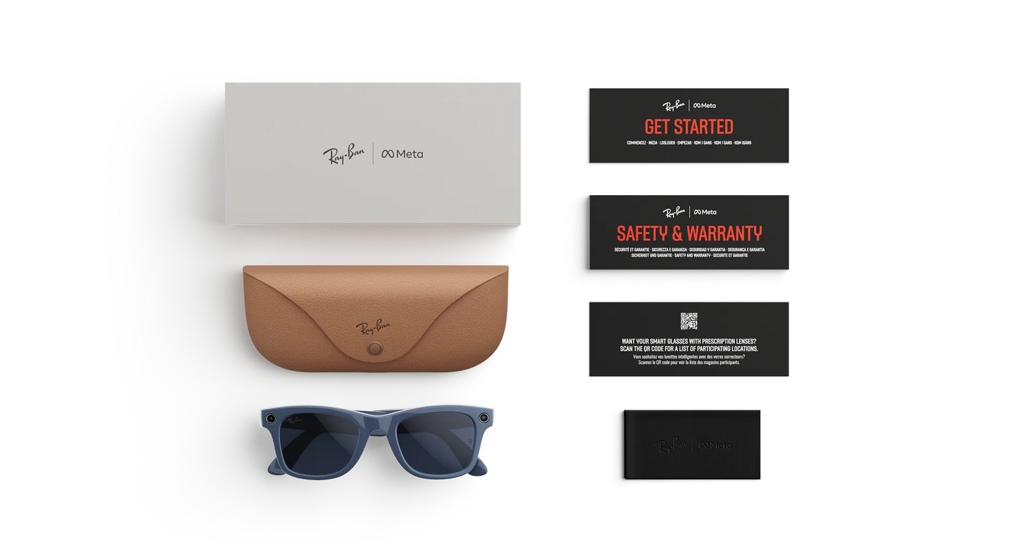 Ray-Ban Meta Wayfarer Standard Large ( Gen 2 ) - Polarized Transitions lenses
