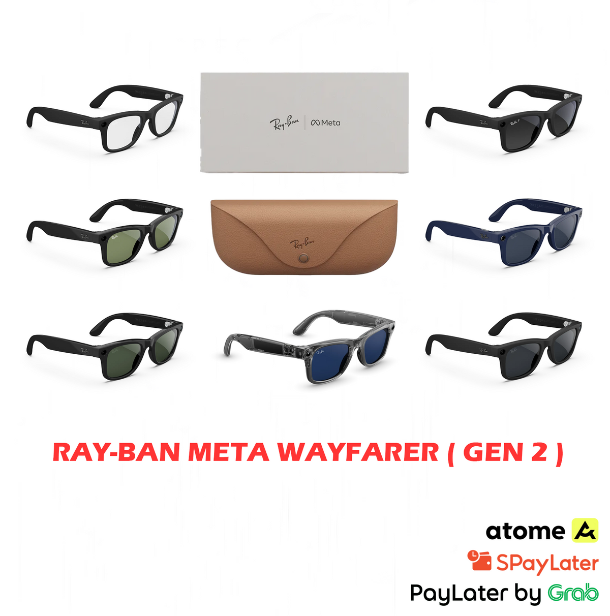 Ray-Ban Meta Wayfarer Standard Large ( Gen 2 ) - Polarized Transitions lenses