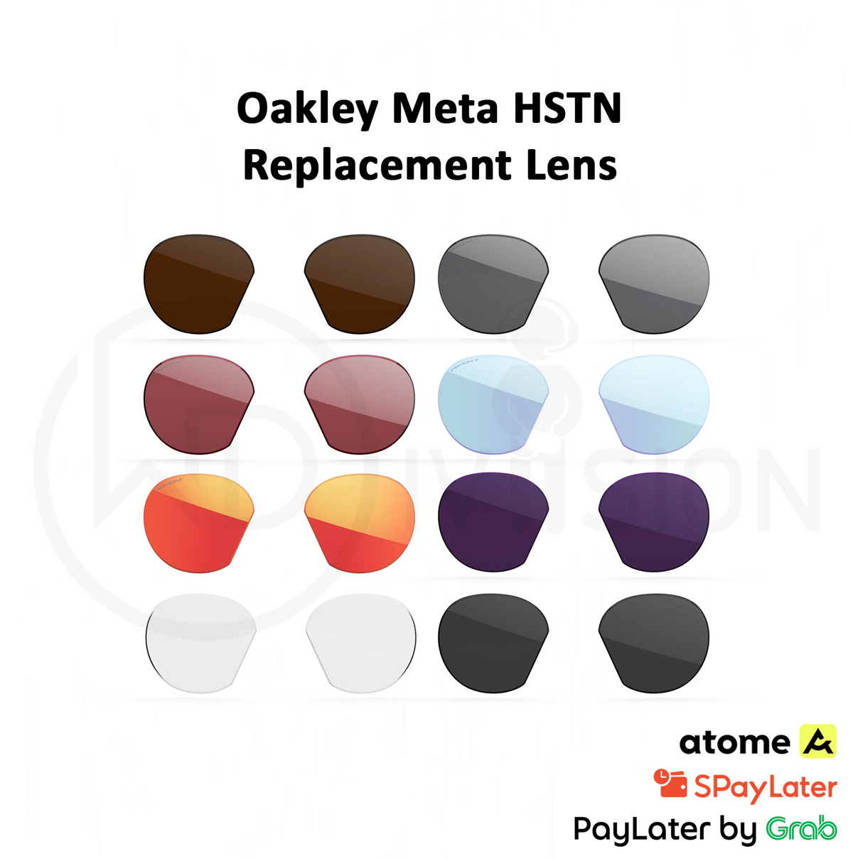 Oakley Meta HSTN Replacement Lens