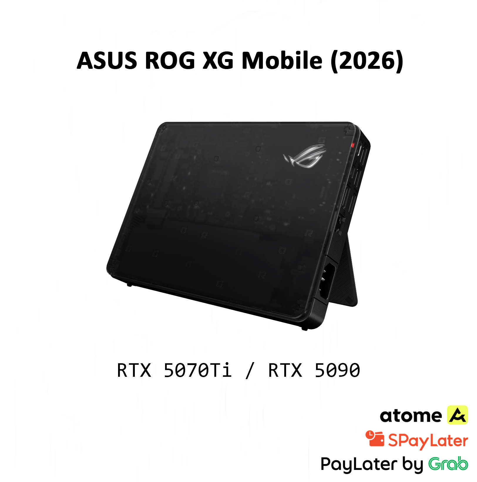 ASUS ROG XG Mobile 2025 - RTX 5070Ti / RTX 5090 – WDivision