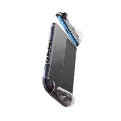 Official JSAUX Split Transparent Ergonomic Protective Case for Nintendo Switch 2