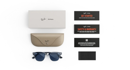 Official Ray-Ban Meta Glasses Clubmaster (Audio) 2026