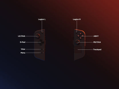 8TB / 4TB / 2TB / 1TB SSD Lenovo Legion Go 8.8" 144Hz WQXGA Gaming Handheld - AMD Ryzen Z1 Extreme 16GB