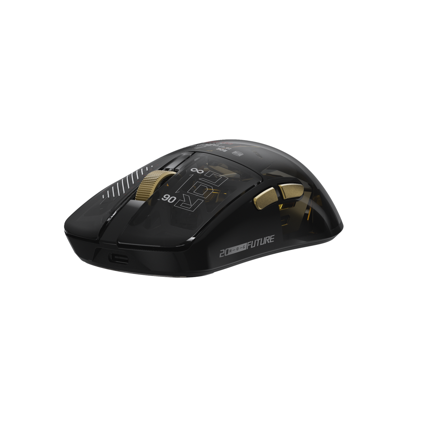 ASUS ROG Harpe II Extreme Edition 20 - Wireless Esports Gaming Mouse / 24K Gold Plated / Gold Black / 20th Anniversary 20 Years