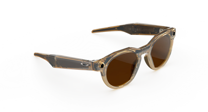 Oakley Meta HSTN AI Glasses Clear Amethyst Prizm Polarized Transitions Lenses Limited Edition
