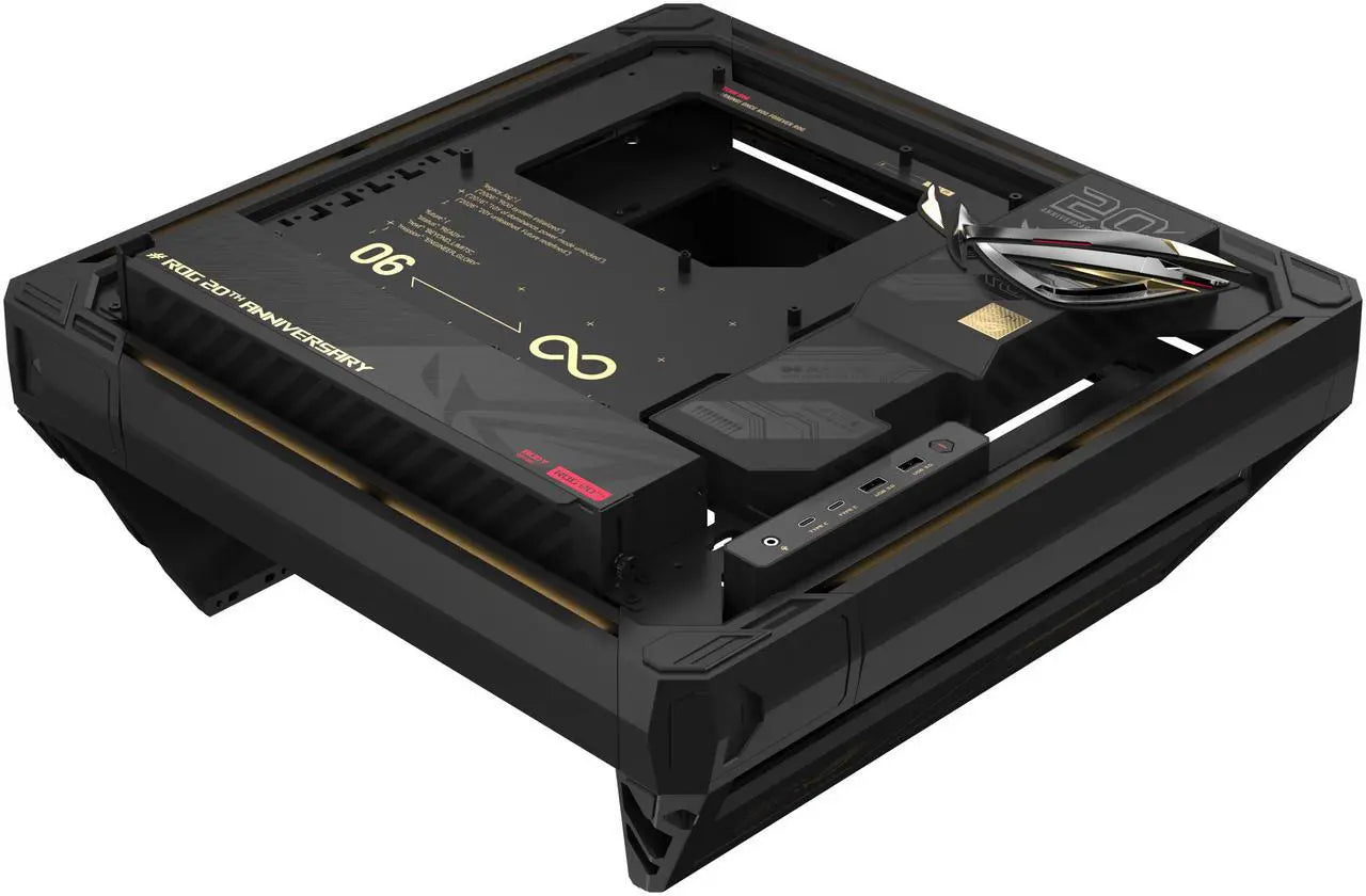ASUS ROG GR20 Edition 20 Premium Open-Frame PC Gaming Case - 20th anniversary 20 Years