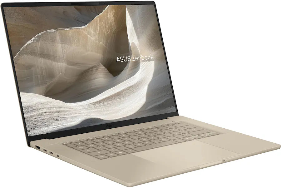 [2026] 1TB SSD ASUS Zenbook A16 16" 3K OLED Touch Screen Laptop / Snapdragon X2 Elite Extreme / 48GB RAM Zabriskie Beige