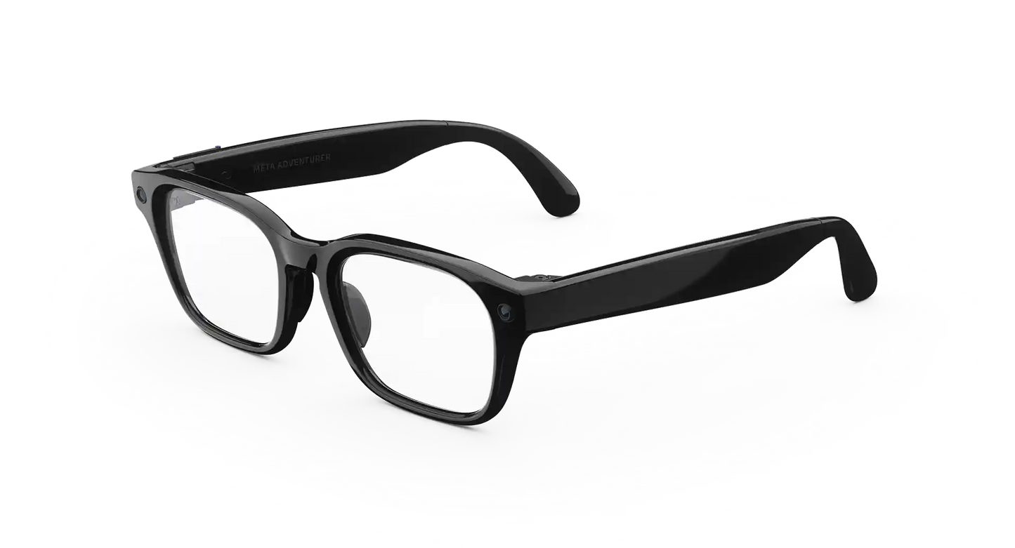 Meta Glasses Adventurer 2026 Standard Large / Adjustable Bridge / Clear Polarized Transitions lenses