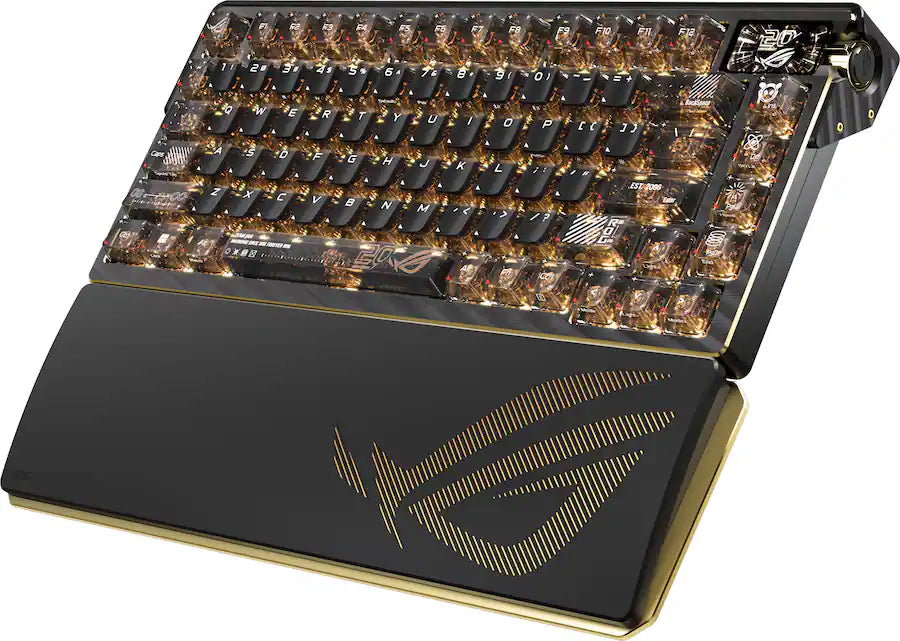 ASUS ROG Azoth Extreme 75% Wireless Mechanical Gaming Keyboard / NX Snow V2 Linear Switch - 20th Anniversary Edition 20