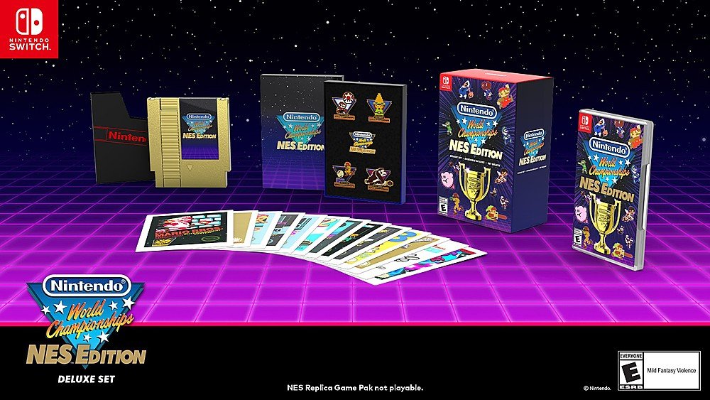 [ US Exclusive ] Nintendo World Championships: NES Edition Deluxe Set - Nintendo Switch OLED / Lite