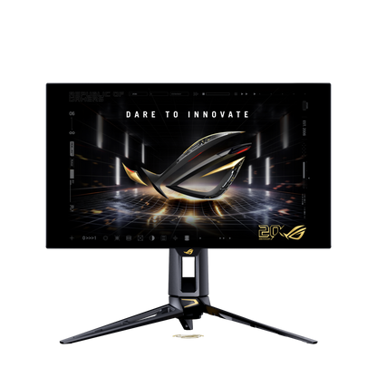 ASUS ROG Swift 27" Dual Mode 2K 540Hz / HD 720Hz HDR500 OLED 0.02ms Gaming PC Monitor PG27AQWP-G 20 Anniversary 20th