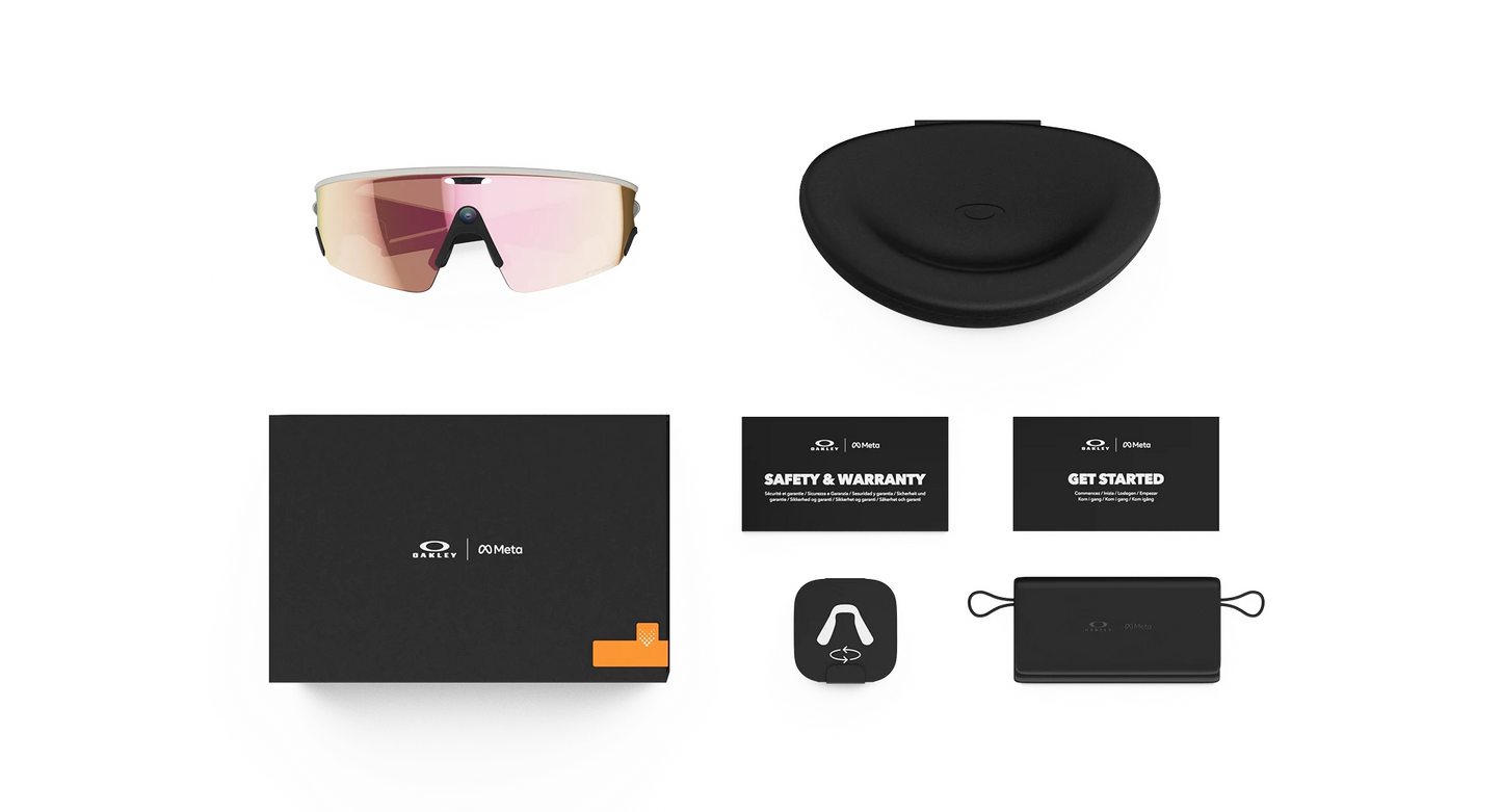 Oakley Meta Vanguard with Meta AI, Audio, Photo, Video Compatibility