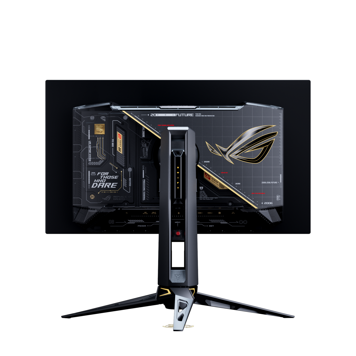 ASUS ROG Swift 27" Dual Mode 2K 540Hz / HD 720Hz HDR500 OLED 0.02ms Gaming PC Monitor PG27AQWP-G 20 Anniversary 20th