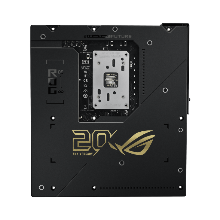 ASUS ROG 20th Edition Crosshair X870E (Socket AM5) ATX DDR5 Motherboard with Integrated ROG RYUJIN 360 - 20 Anniversary