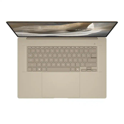 [2026] 1TB SSD ASUS Zenbook A16 16" 3K OLED Touch Screen Laptop / Snapdragon X2 Elite Extreme / 48GB RAM Zabriskie Beige