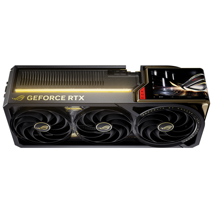 ASUS ROG 20th Anniversary Astral NVIDIA GeForce RTX 5090 32GB GDDR7 Graphics Card - Curved AMOLED Display / Edition 20