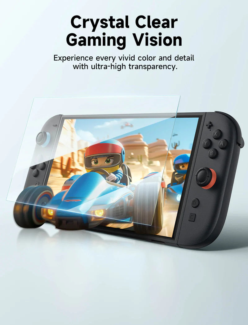 Official JSAUX HD Tempered Glass Screen Protector for Nintendo Switch 2