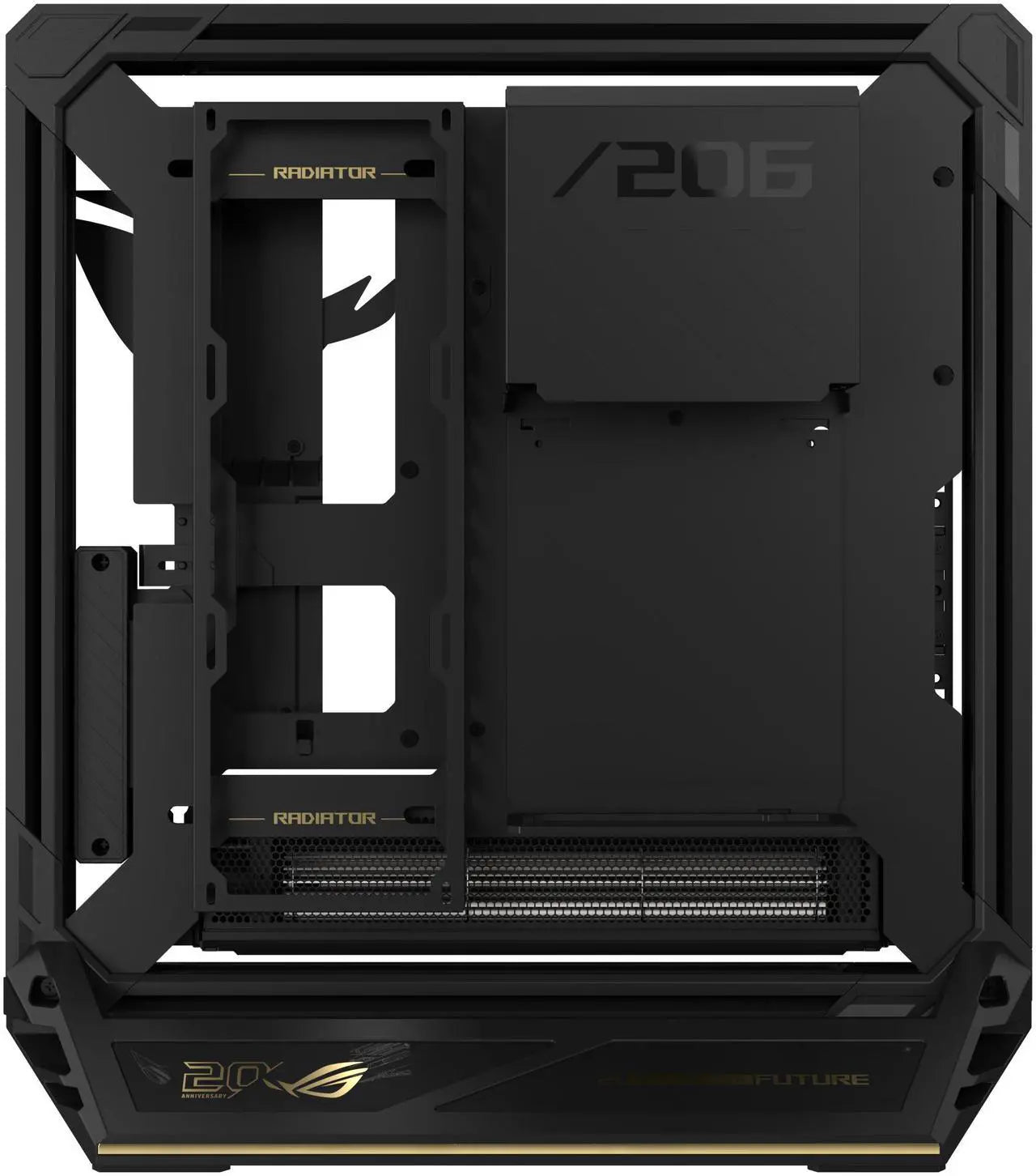 ASUS ROG GR20 Edition 20 Premium Open-Frame PC Gaming Case - 20th anniversary 20 Years
