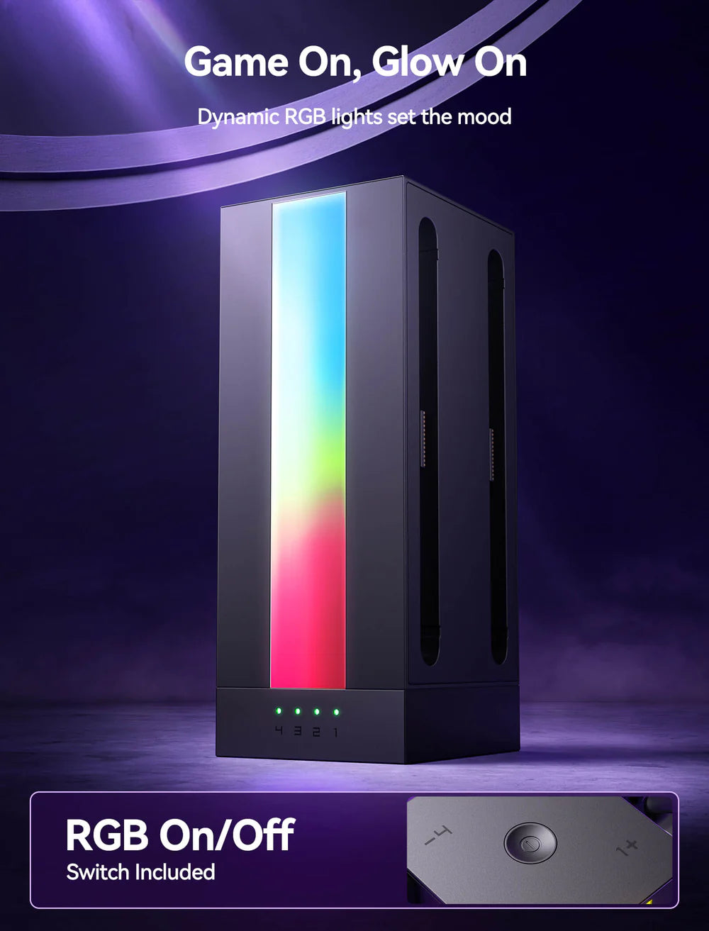 Official JSAUX EnergyFlow Joy-Con Charing Dock for Nintendo Switch 2