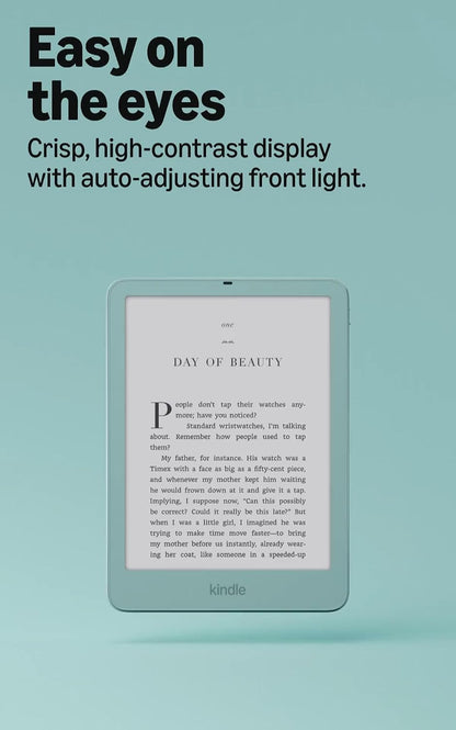 Amazon Kindle Paperwhite Signature Edition 32GB (newest model), Thinner, aluminium design, 7″ display, Auto-adjusting front light