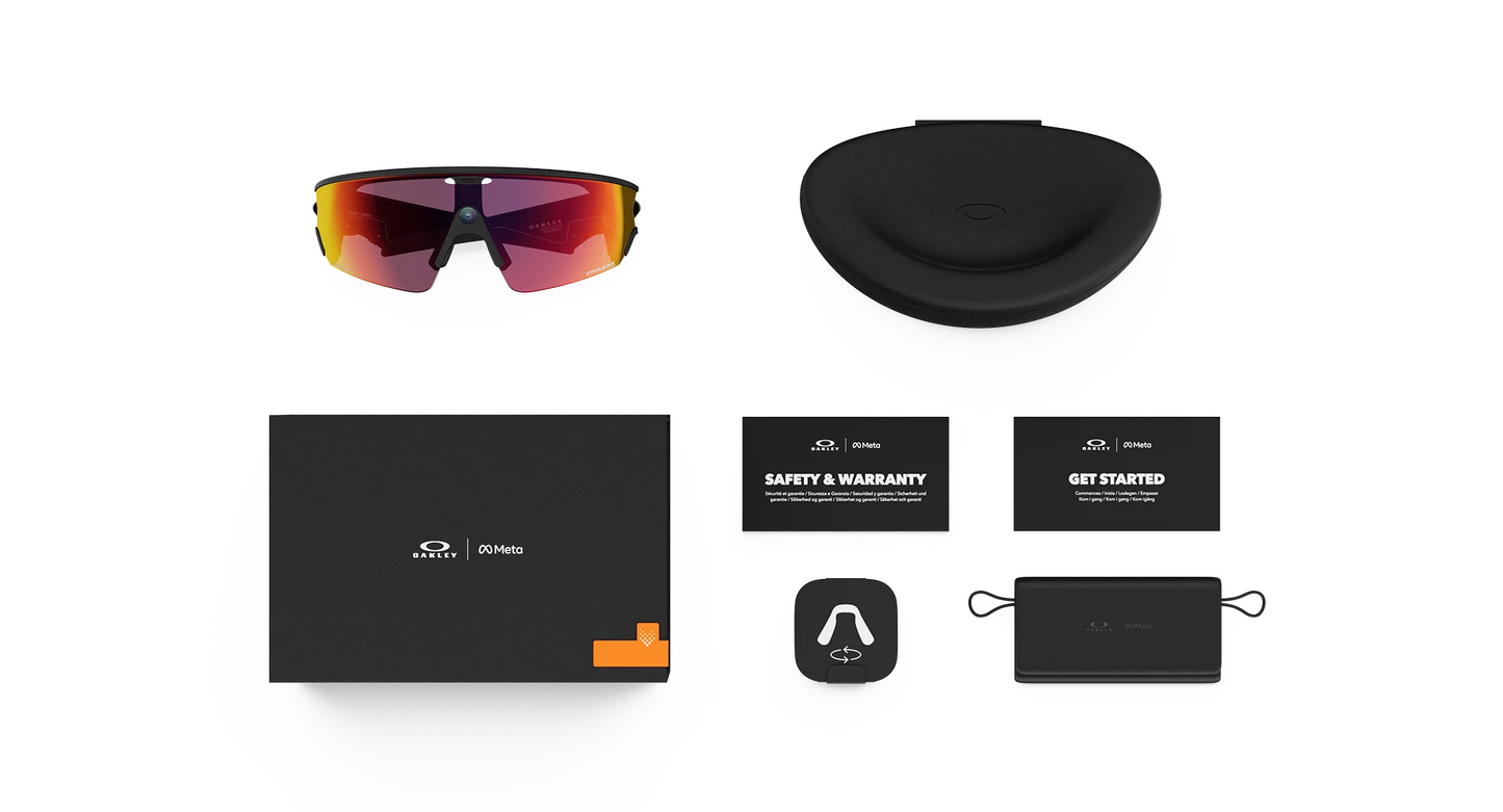 Oakley Meta Vanguard with Meta AI, Audio, Photo, Video Compatibility