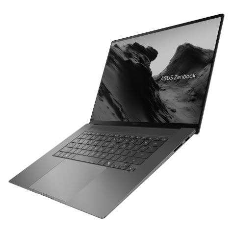 [2026] 1TB ASUS Zenbook S16 3K OLED Touch Screen Laptop - 32GB LPDDR5X RAM / AMD Ryzen AI 9 465 - S 16 / Antrim Gray