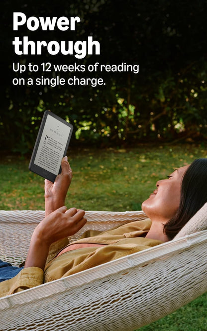 Official Amazon Kindle Paperwhite 16GB (newest model), thinner and lighter, 7 display, warm light, Graphite