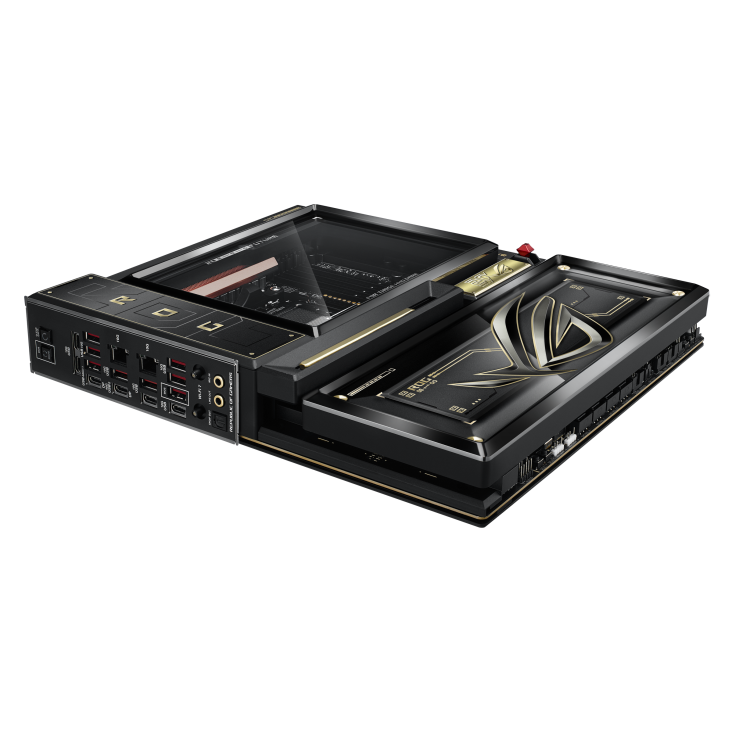 ASUS ROG 20th Edition Crosshair X870E (Socket AM5) ATX DDR5 Motherboard with Integrated ROG RYUJIN 360 - 20 Anniversary