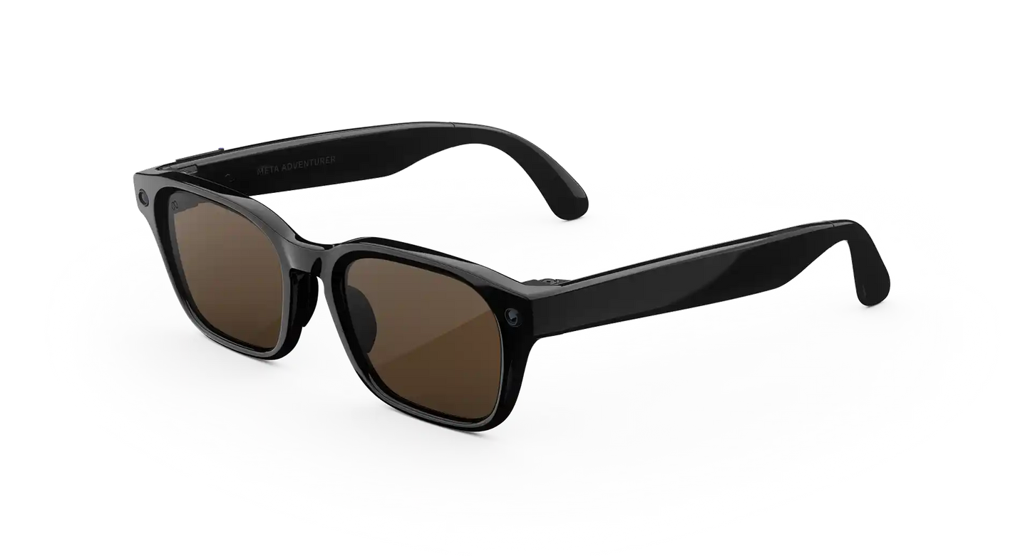 Meta Glasses Adventurer 2026 Standard Large / Adjustable Bridge / Clear Polarized Transitions lenses