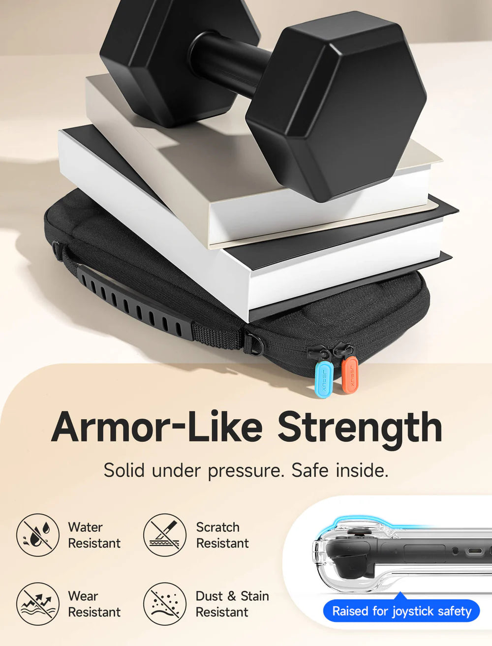 Official JSAUX FlexForm Series Carrying Case for Nintendo Switch 2