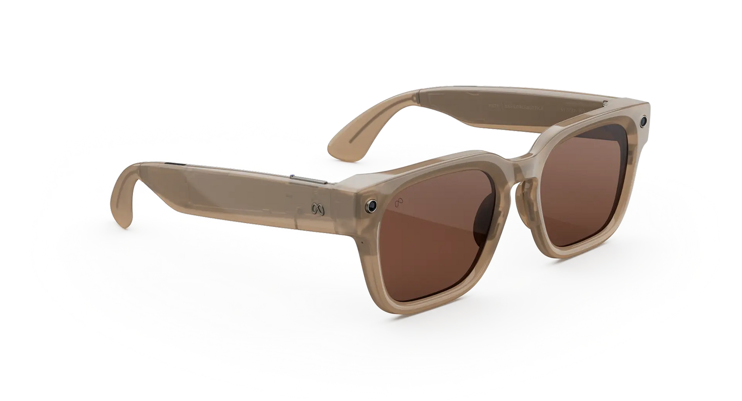 Meta Glasses Fury 2026 Standard / Adjustable Bridge / Clear Polarized Transitions lenses
