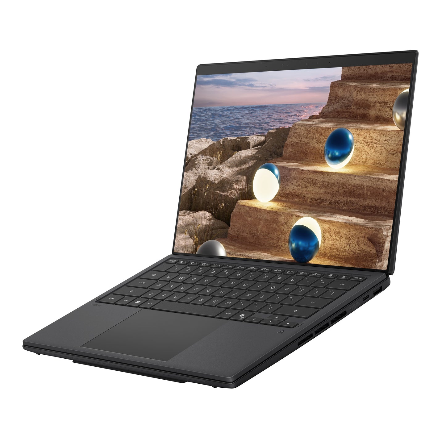 [2026] 1TB SSD ASUS Zenbook DUO 3K 14" OLED Touch Screen Laptop / Intel Core Ultra X9 388H / 32GB RAM - Moher Gray