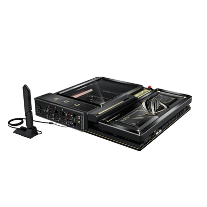 ASUS ROG 20th Edition Crosshair X870E (Socket AM5) ATX DDR5 Motherboard with Integrated ROG RYUJIN 360 - 20 Anniversary