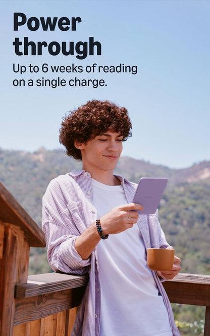 Official Amazon Kindle 16GB (newest model), thinner, lighter, faster, 6 display - Ube Graphite / With or without Ads