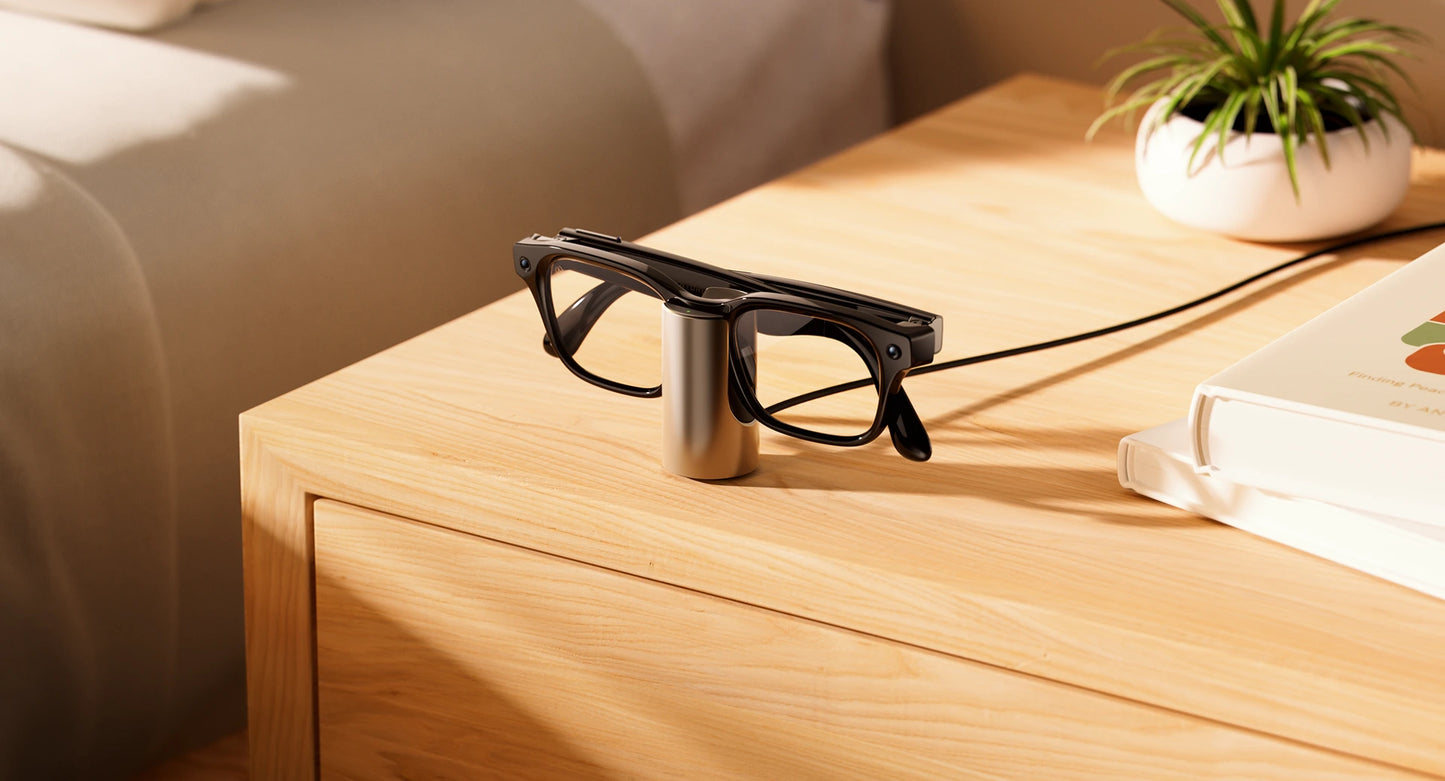 Official Meta Glasses Charging Stand - Ray-ban Wayfarer Skyler Headliner Blayzer Scriber Fury Adventurer / Oakley HSTN