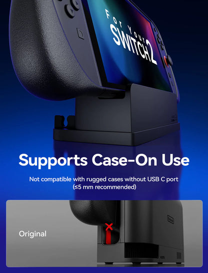 Official JSAUX Dock Adapter Stand for Nintendo Switch 2