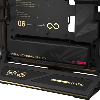 ASUS ROG GR20 Edition 20 Premium Open-Frame PC Gaming Case - 20th anniversary 20 Years
