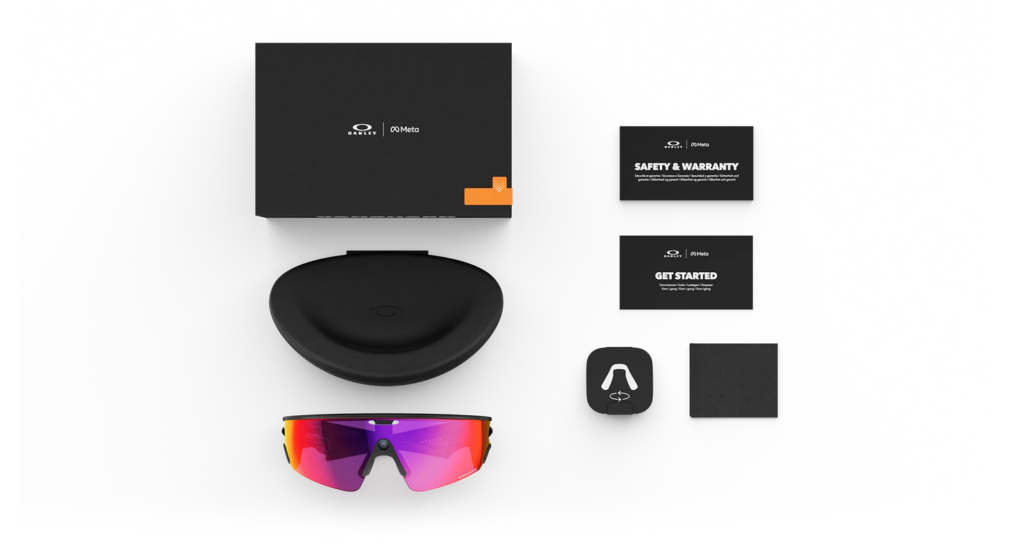 Oakley Meta Vanguard with Meta AI, Audio, Photo, Video Compatibility