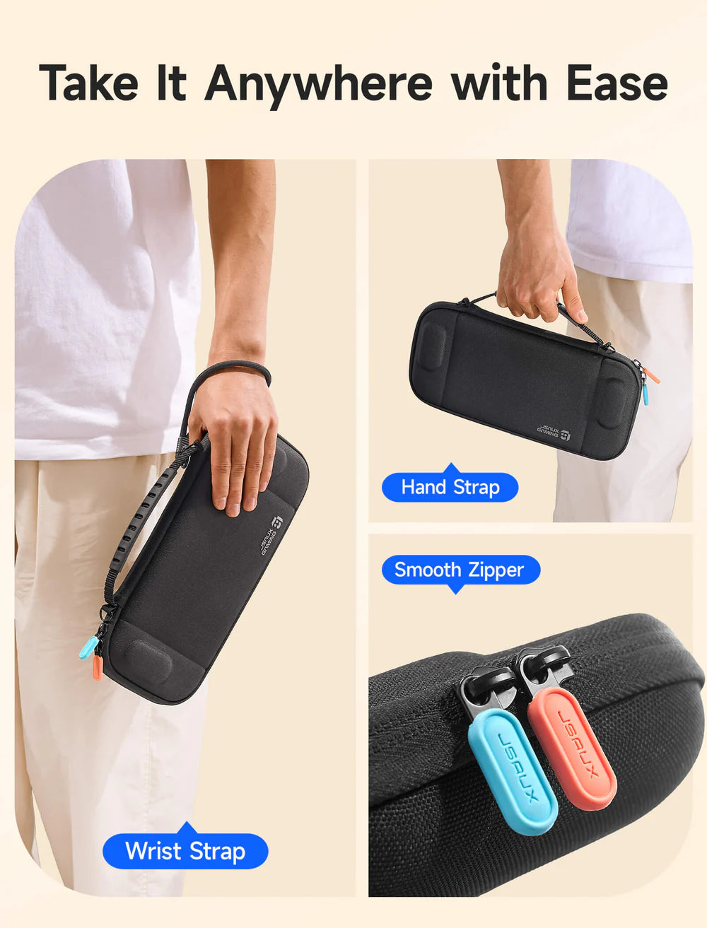 Official JSAUX FlexForm Series Carrying Case for Nintendo Switch 2