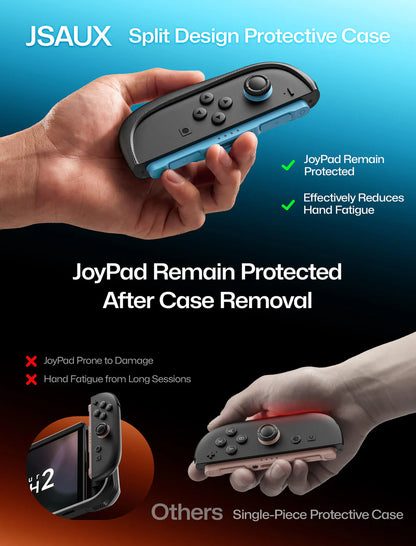 [Dockable] Official JSAUX EveryDay Case with Travel Mode Cover for Nintendo Switch 2