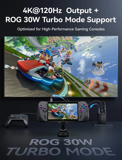 JSAUX OmniCentro Charger Dock - Nintendo Switch 2 / OLED / ASUS ROG XBOX ALLY X / Lenovo Legion Go S / Go 2 / Steam Deck