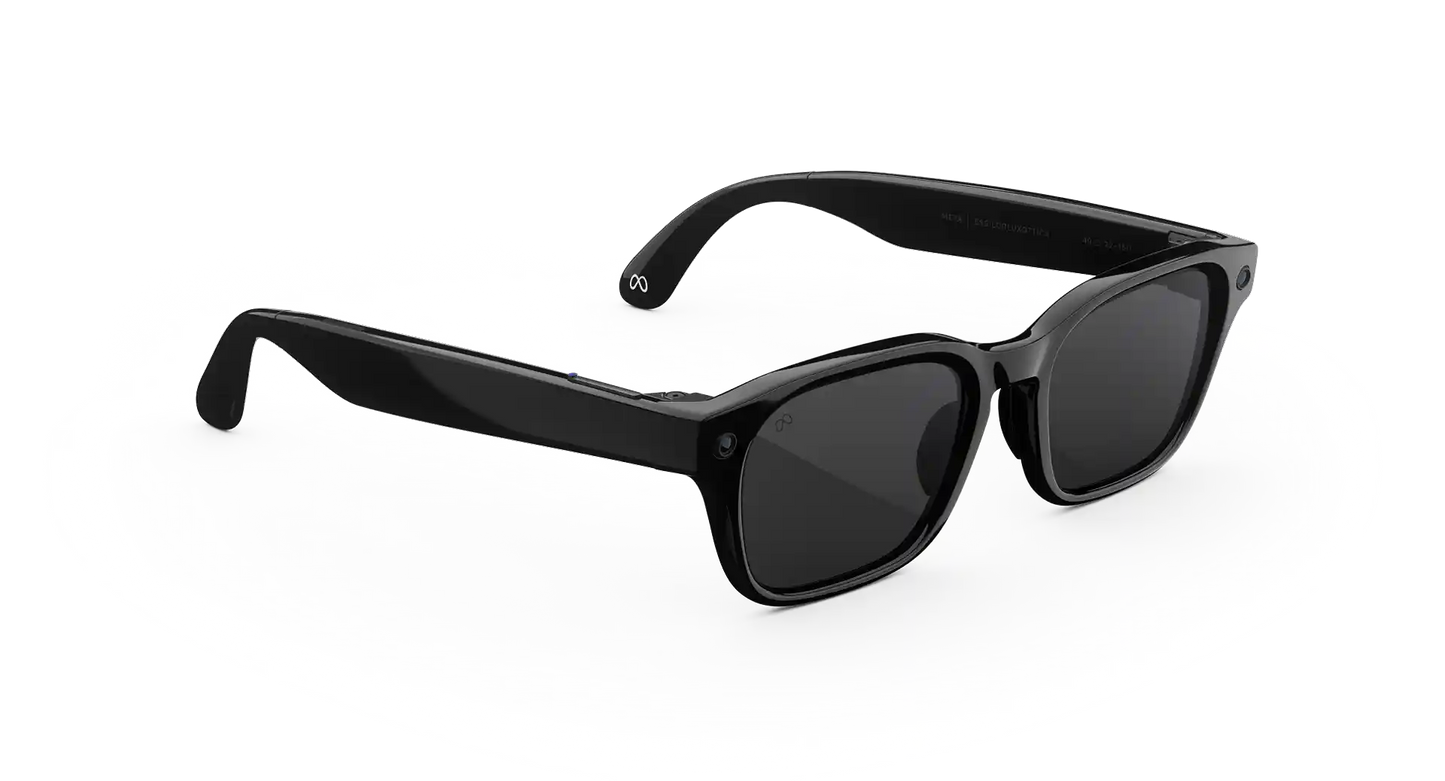 Meta Glasses Adventurer 2026 Standard Large / Adjustable Bridge / Clear Polarized Transitions lenses