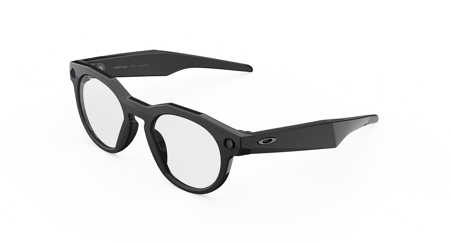Oakley Meta HSTN AI Glasses Clear Amethyst Prizm Polarized Transitions Lenses Limited Edition