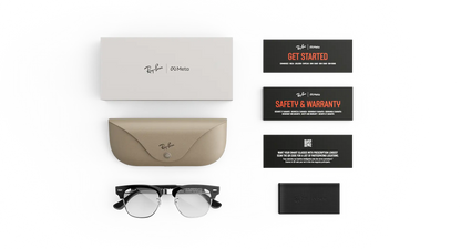 Official Ray-Ban Meta Glasses Clubmaster (Audio) 2026