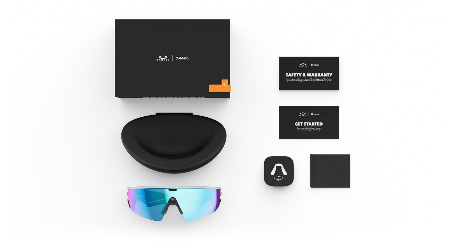 Oakley Meta Vanguard with Meta AI, Audio, Photo, Video Compatibility
