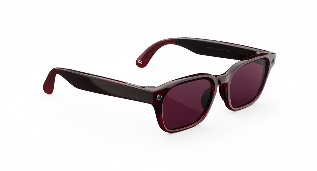 Meta Glasses Adventurer 2026 Standard Large / Adjustable Bridge / Clear Polarized Transitions lenses